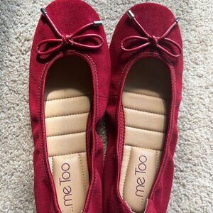 Me Too Halle Rust Suede 7.5 M NWOT